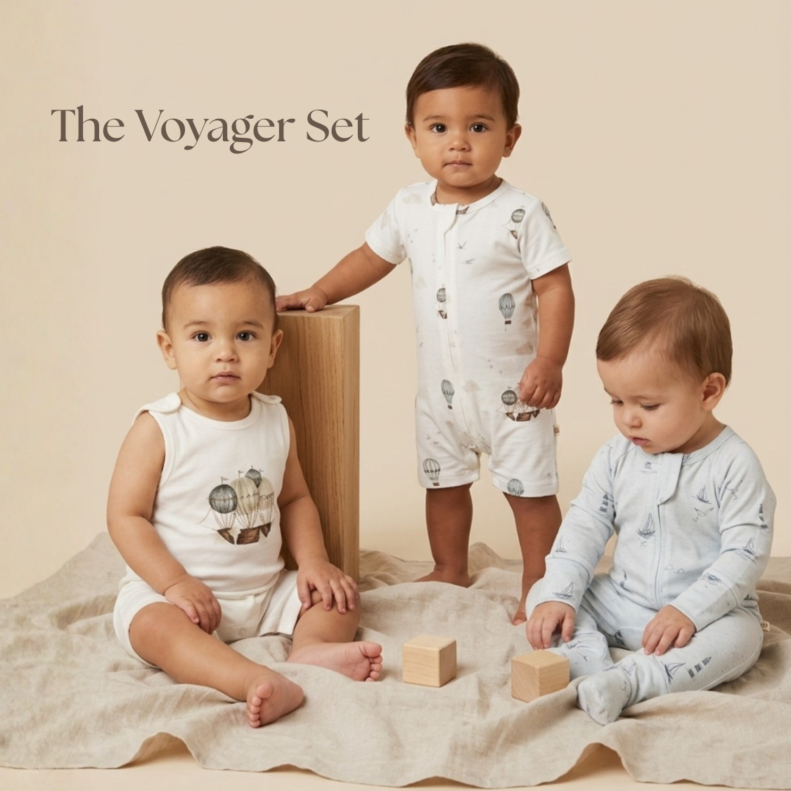 Baby Bamboo Cotton Clothing Set