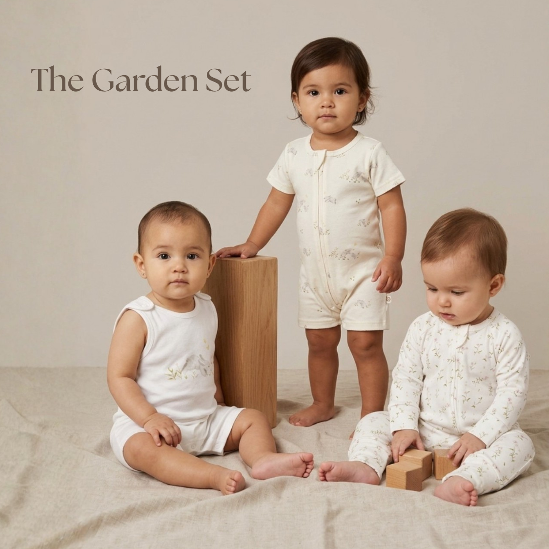 Baby Bamboo Cotton Clothing Set