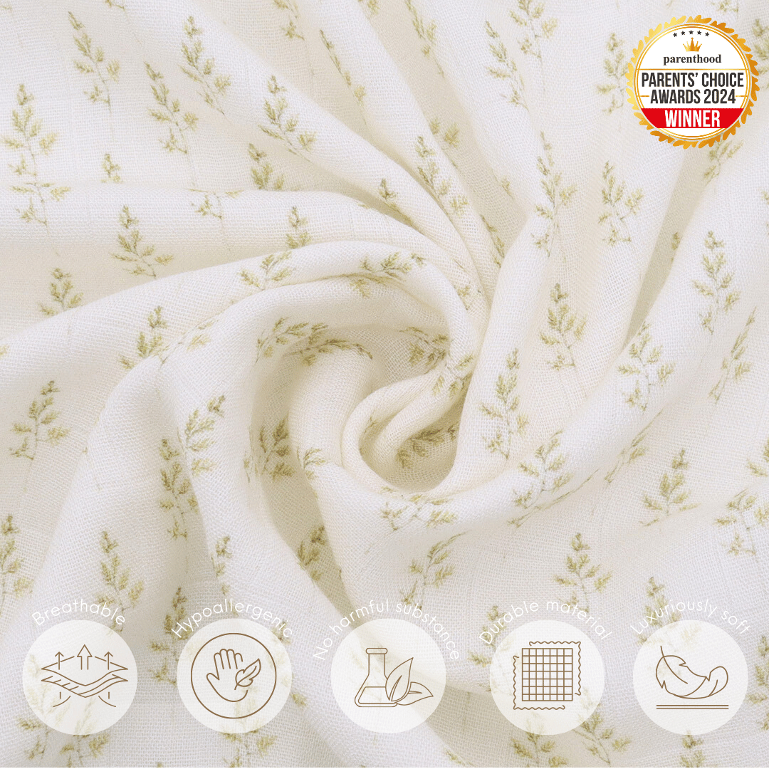 Swaddle - Fern Stamps