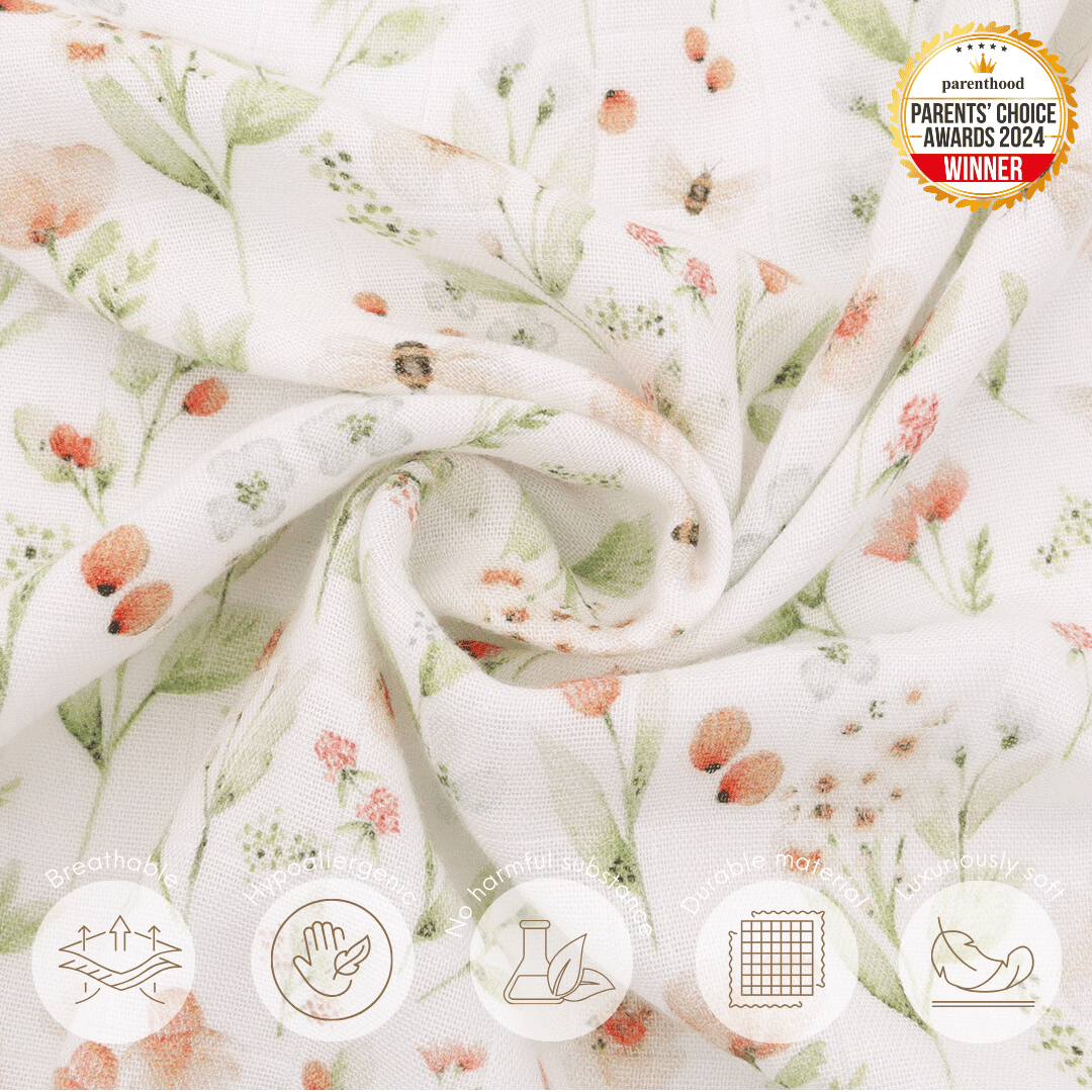 Swaddle - Floral Meadow