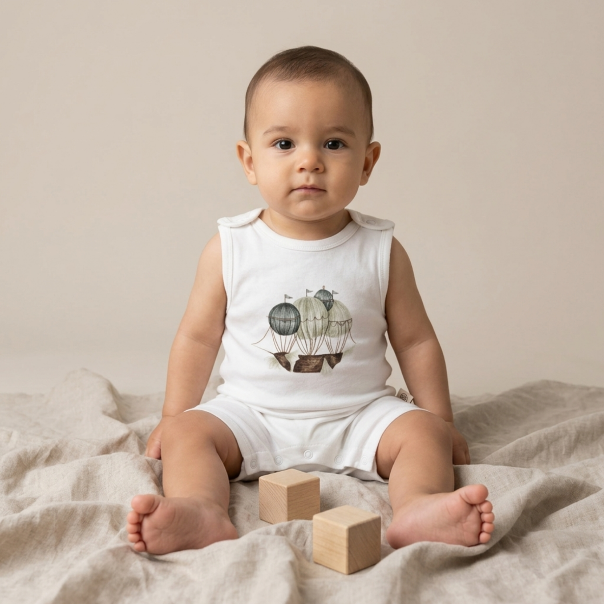 Sleeveless Rompers