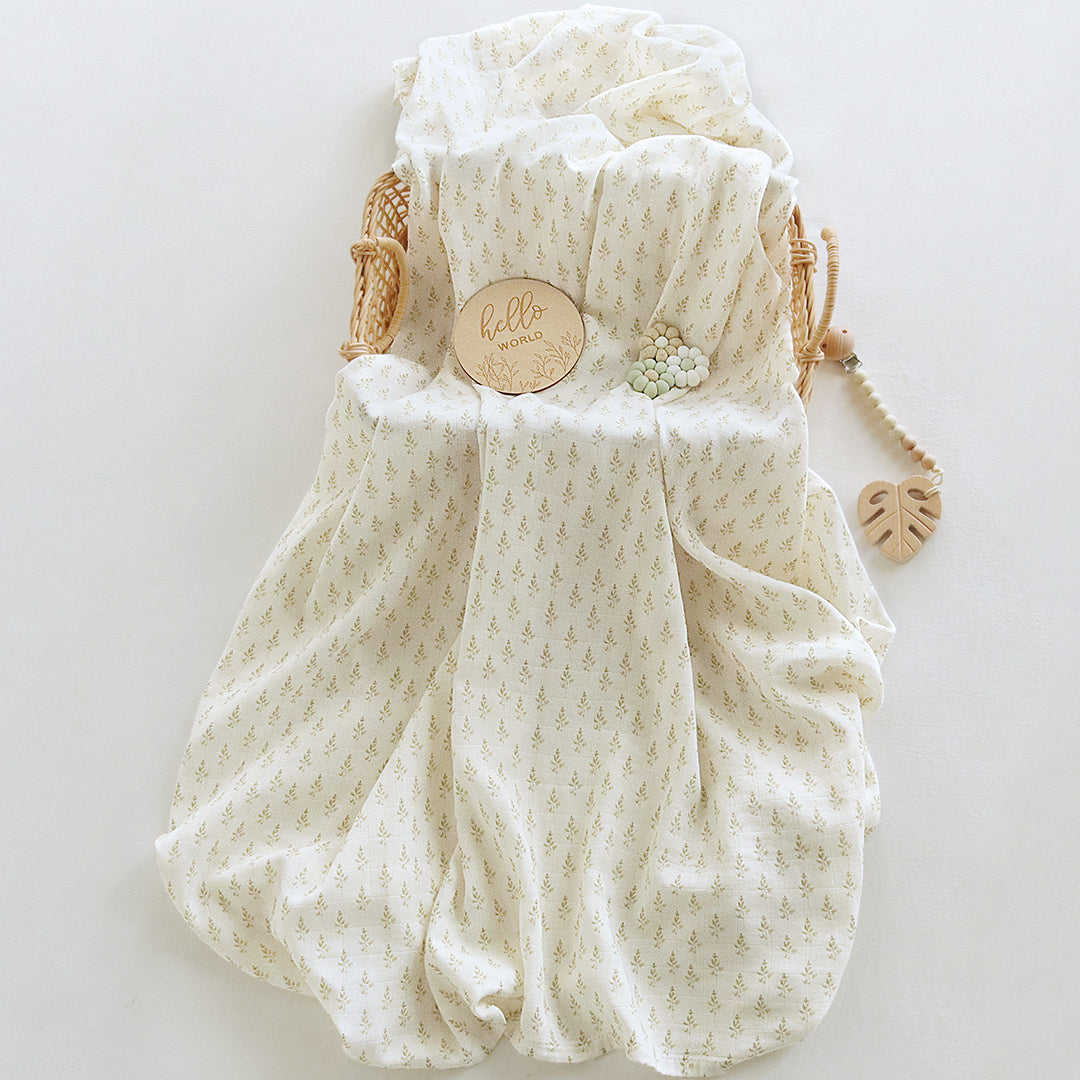 Swaddle - Fern Stamps