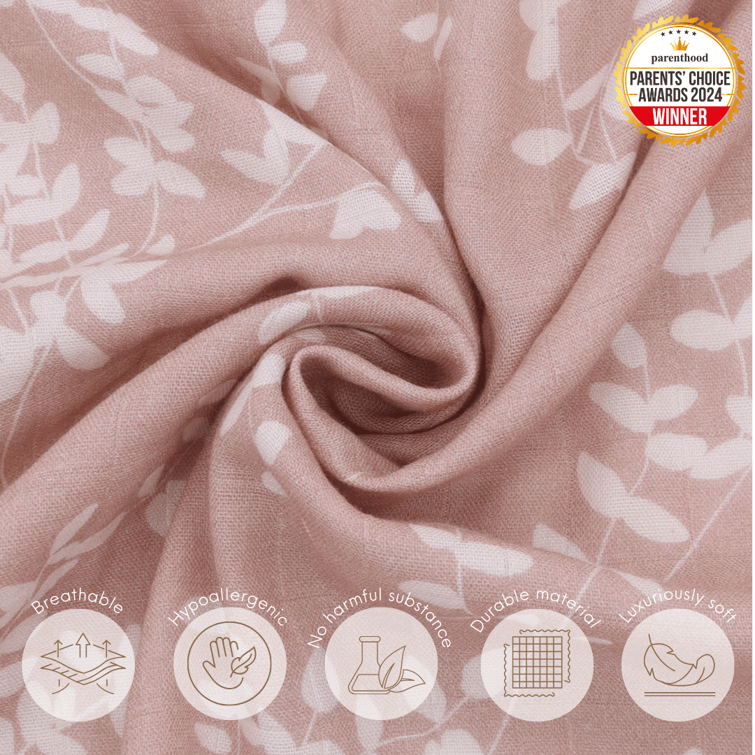 Swaddle - Blush Bloom