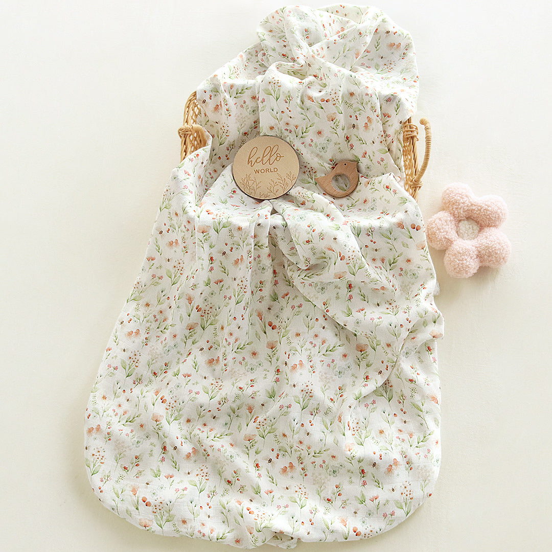 Swaddle - Floral Meadow