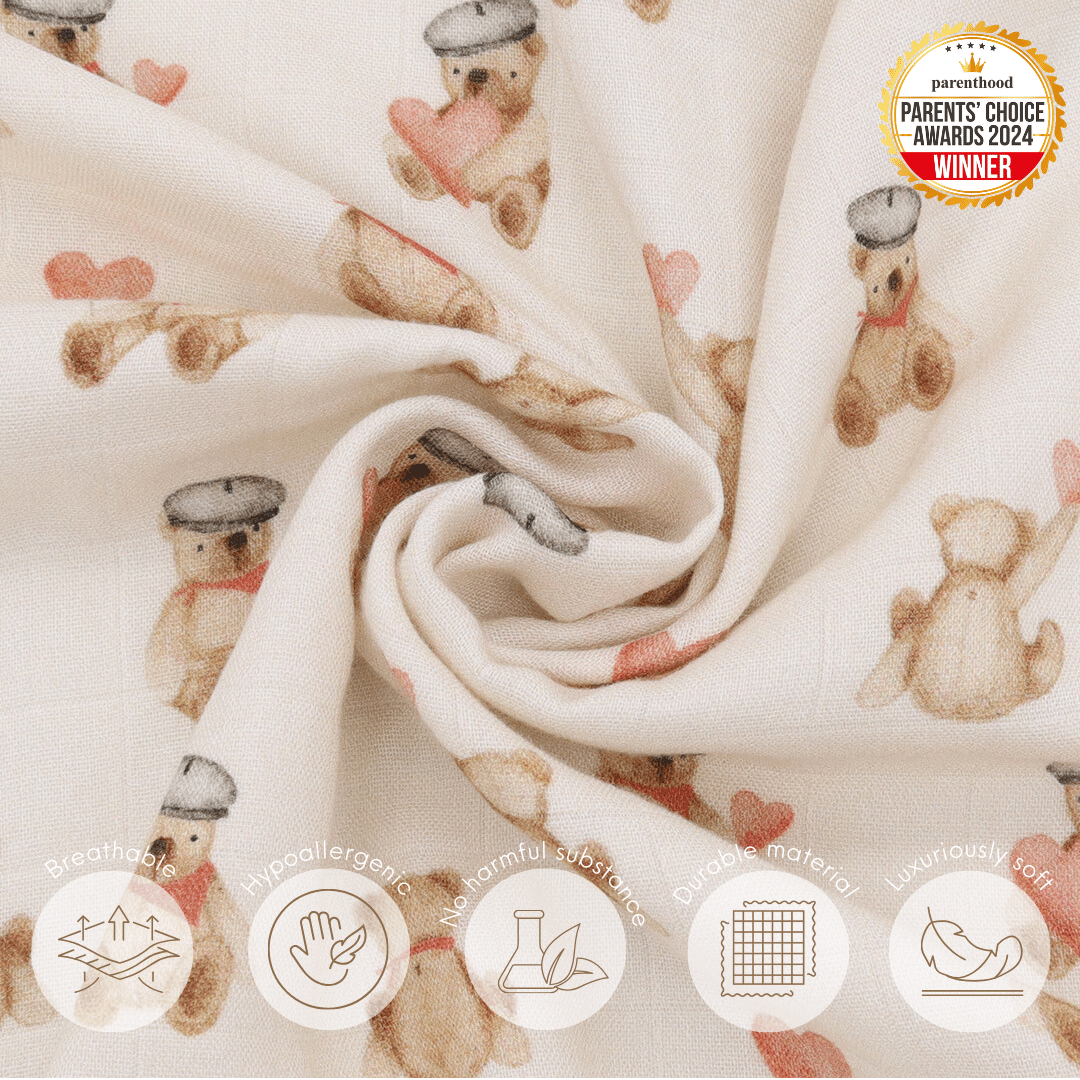 Swaddle - Teddy in Paris