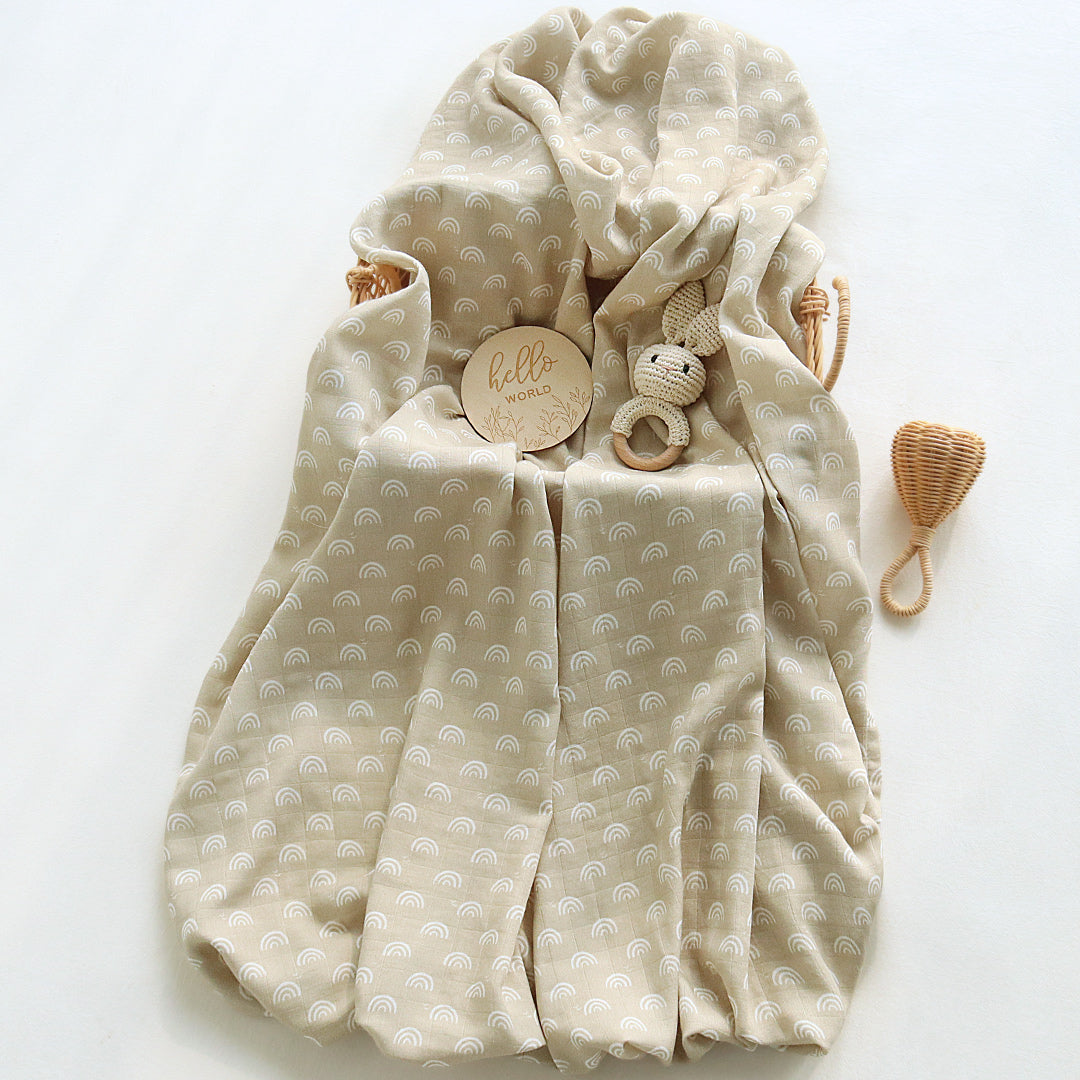 Swaddle - Rustic Rainbow
