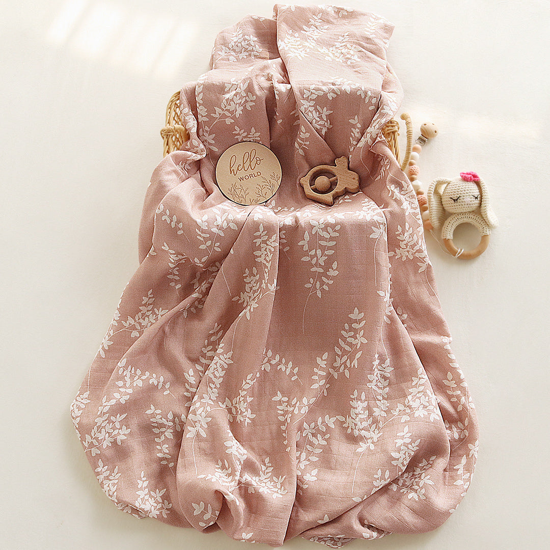 Swaddle - Blush Bloom