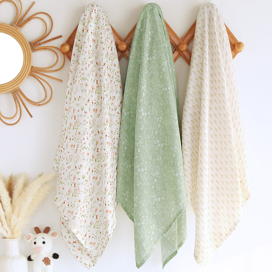 Swaddle - Fern Stamps
