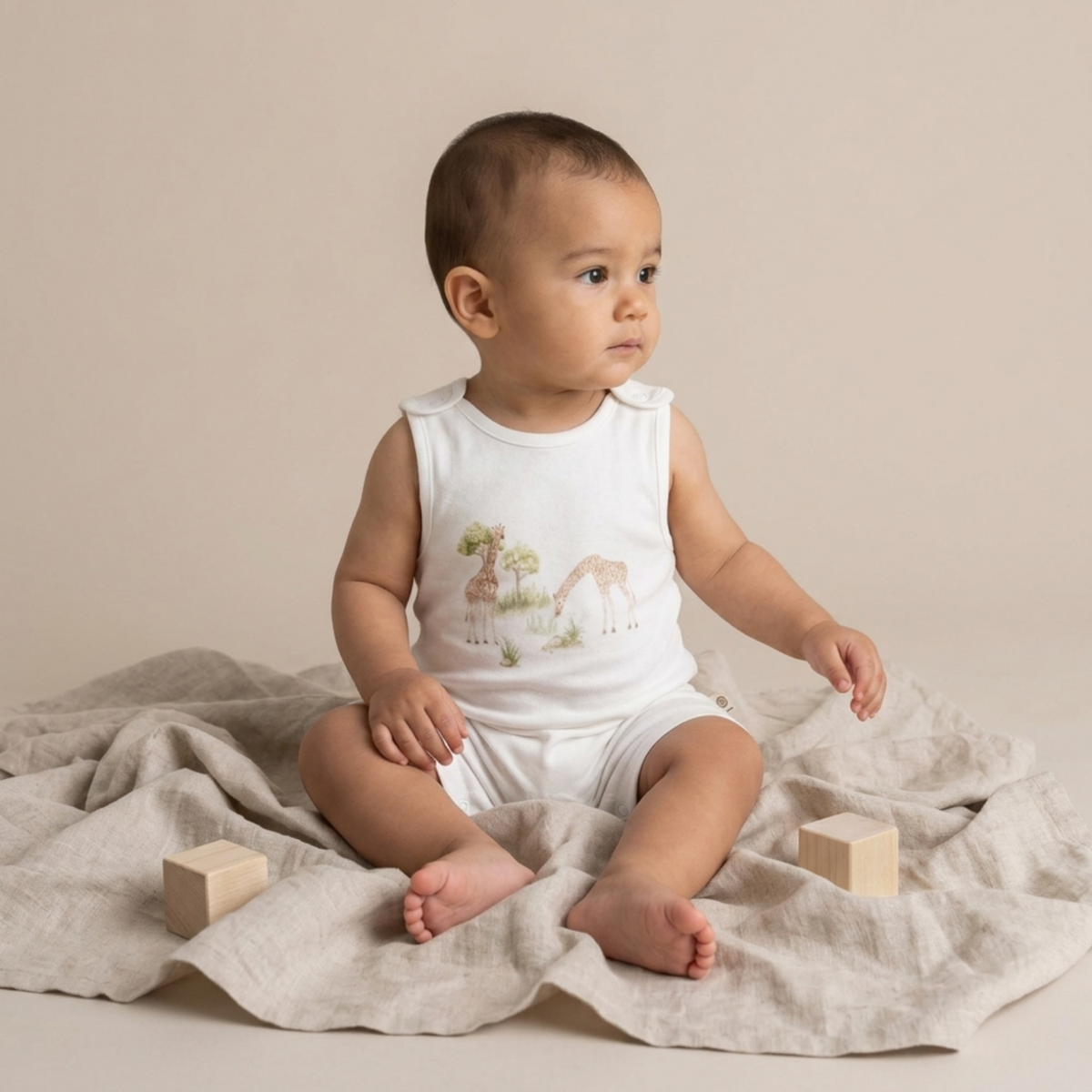 Sleeveless Rompers