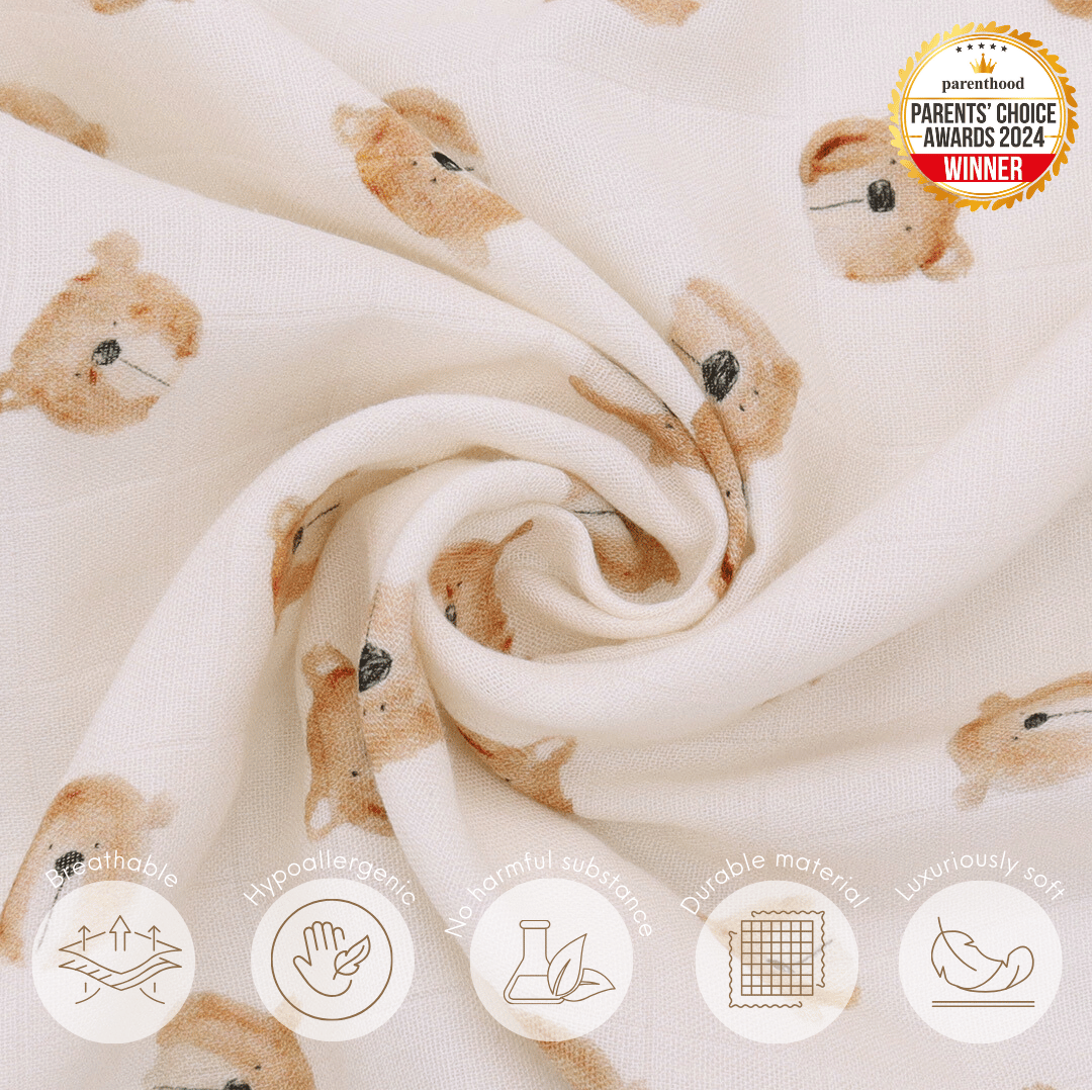 Swaddle - Bearly Cute