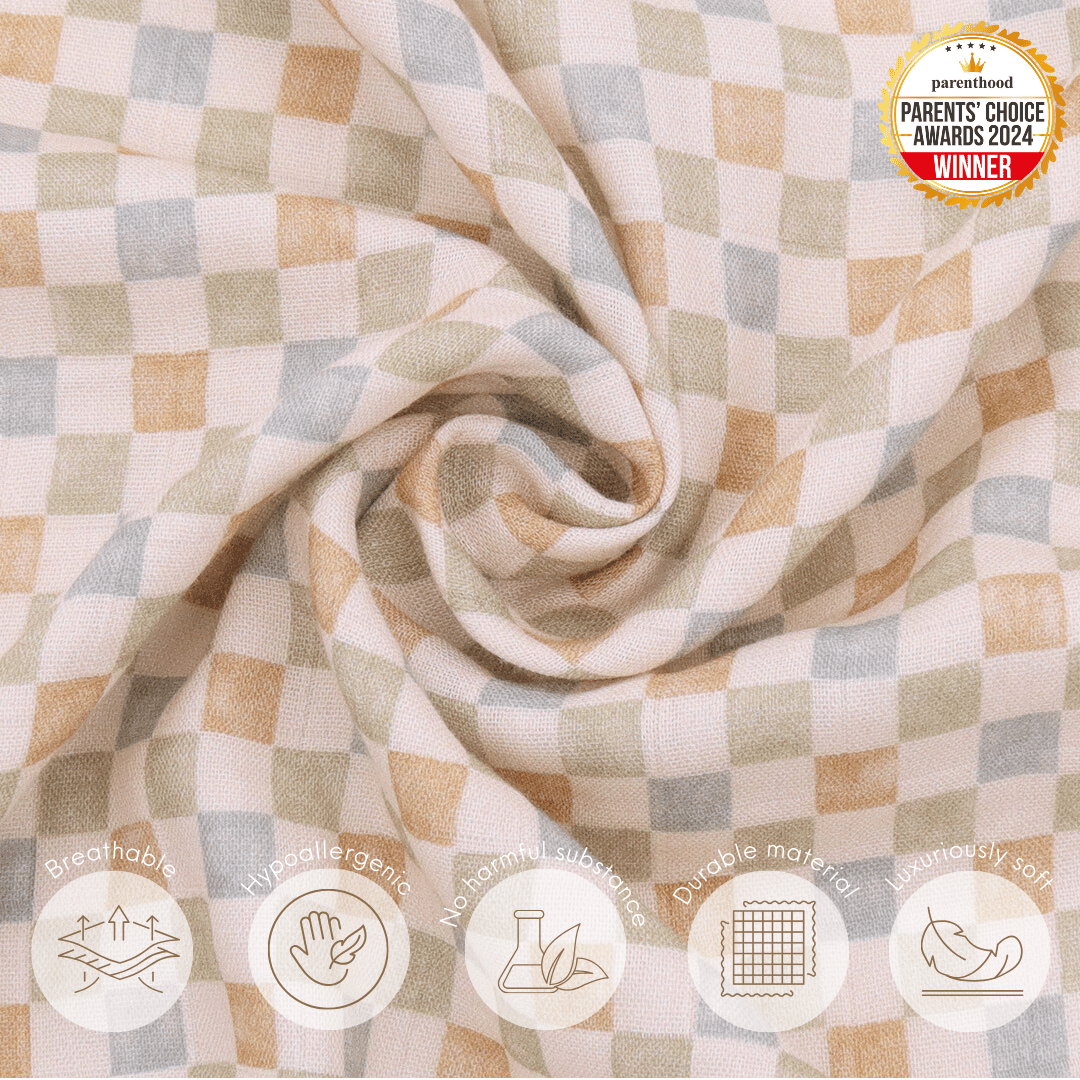 Swaddle - Retro Checks