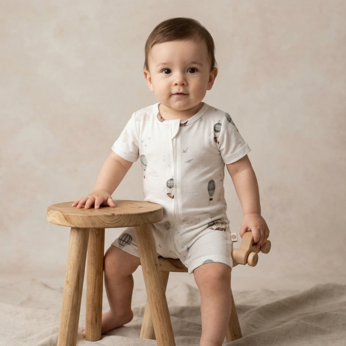 Short Sleeve Rompers
