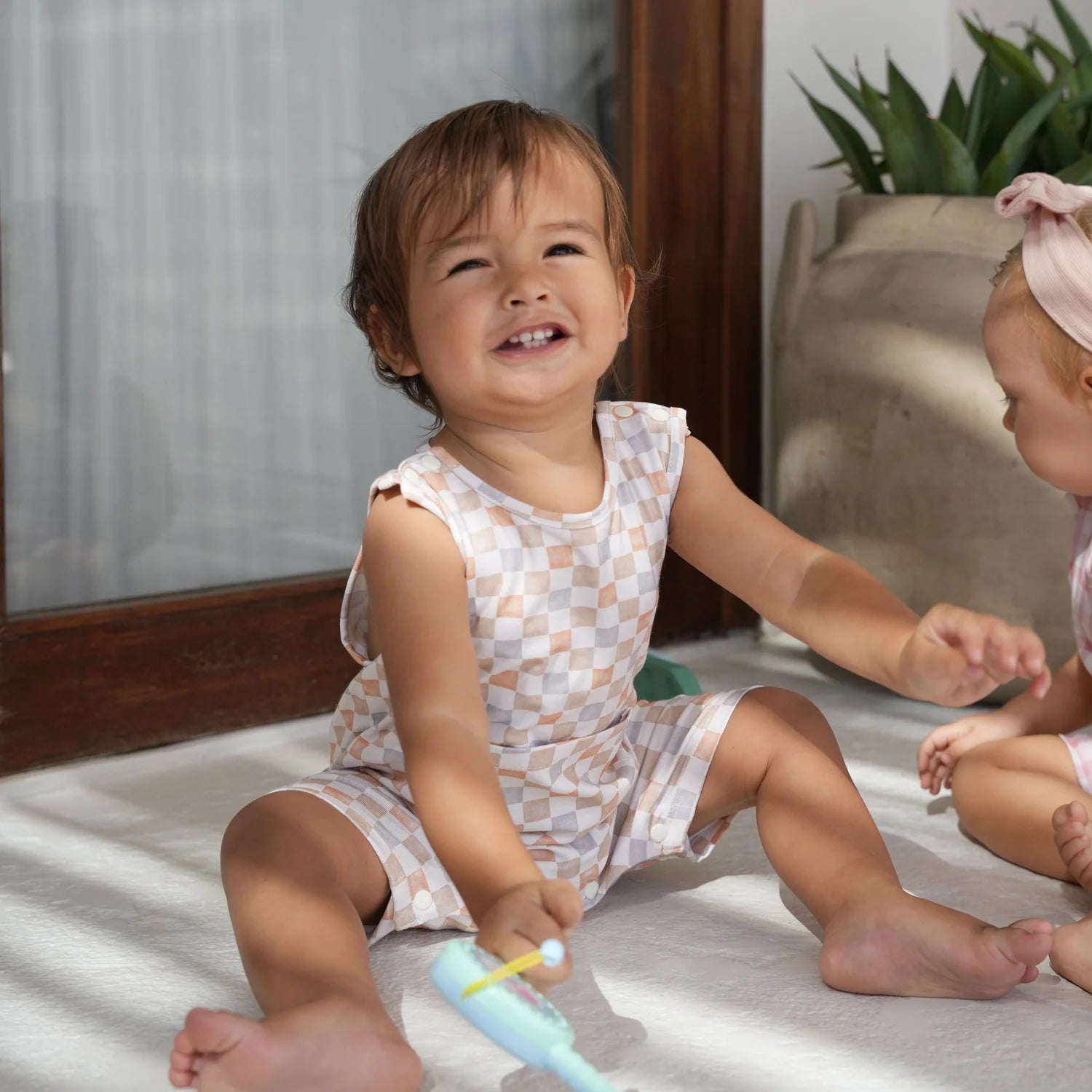 Baby Bamboo Cotton Romper