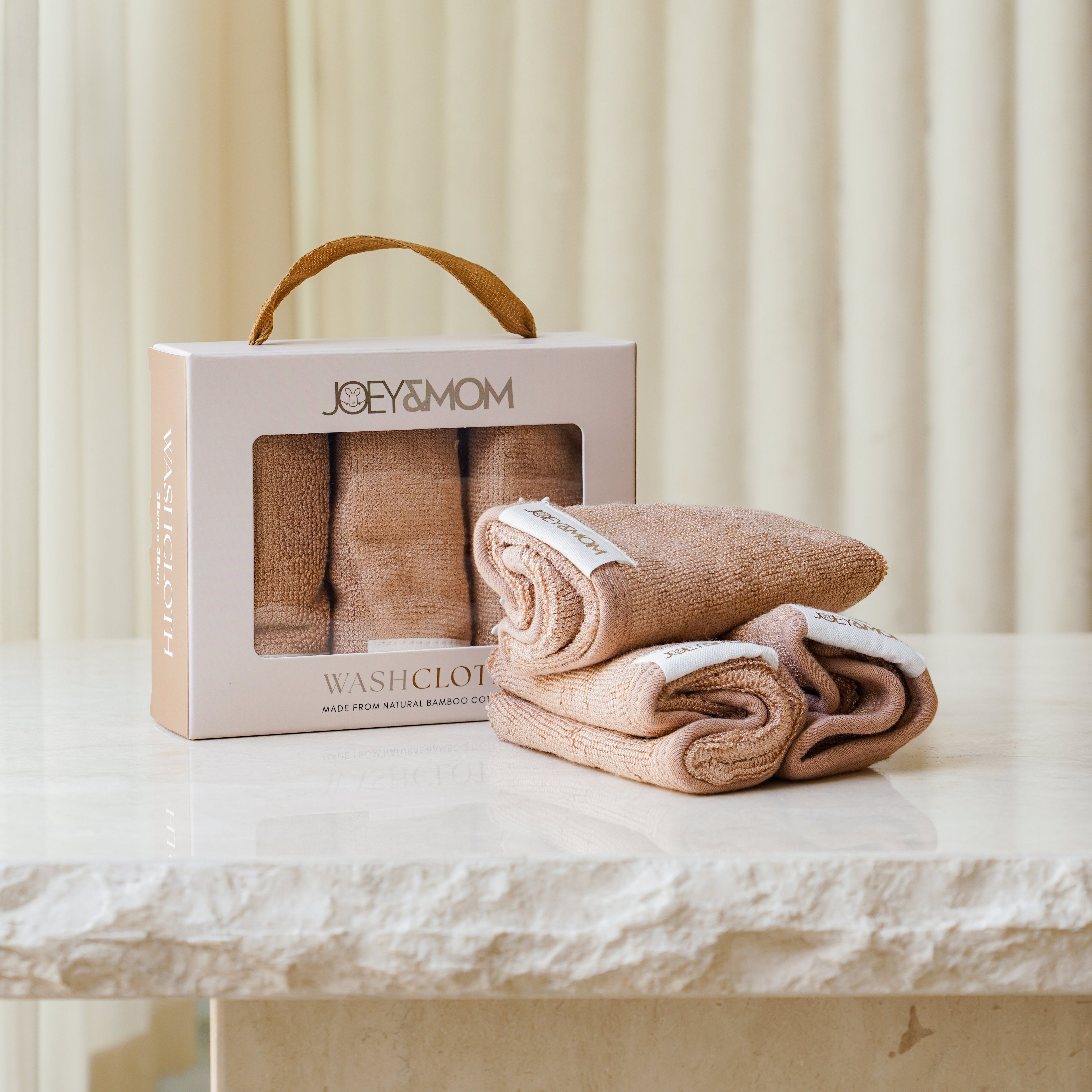 Washcloth - Dusty rose