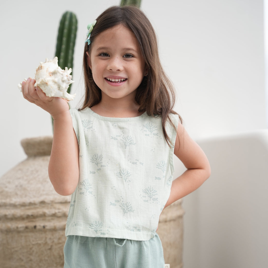 Linen Wear - Coral Reef Set