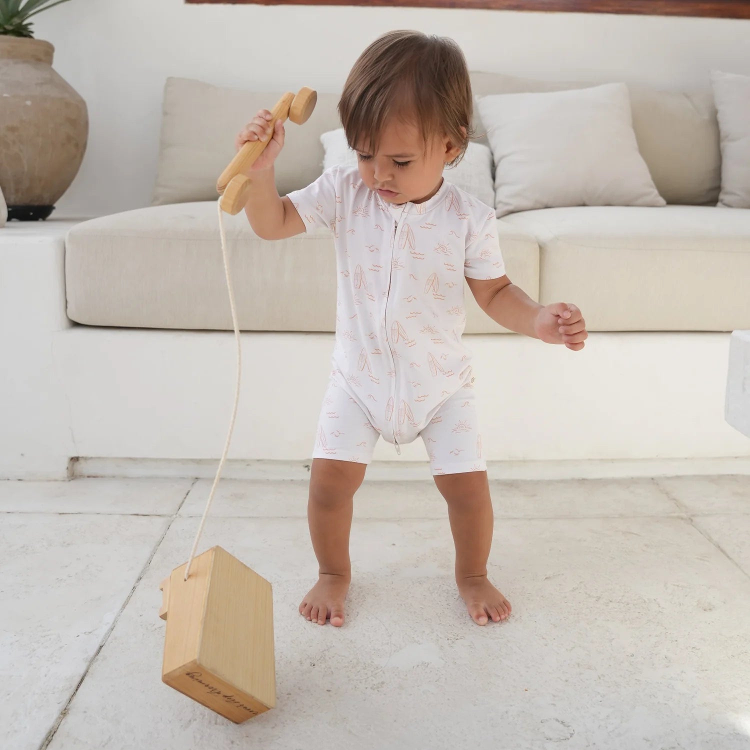 Baby Bamboo Cotton Romper