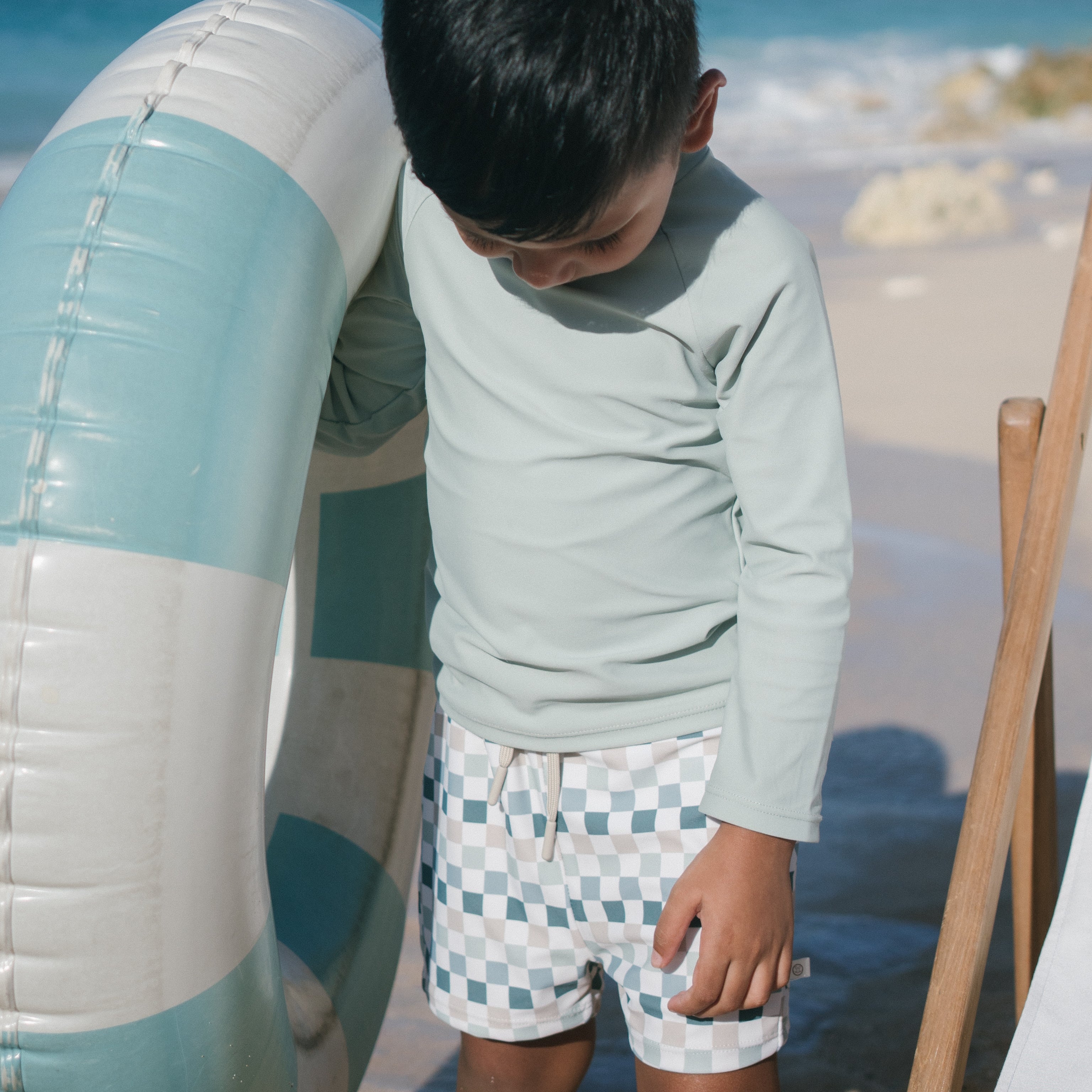 UPF Protected Swimwear - Check & Chill
