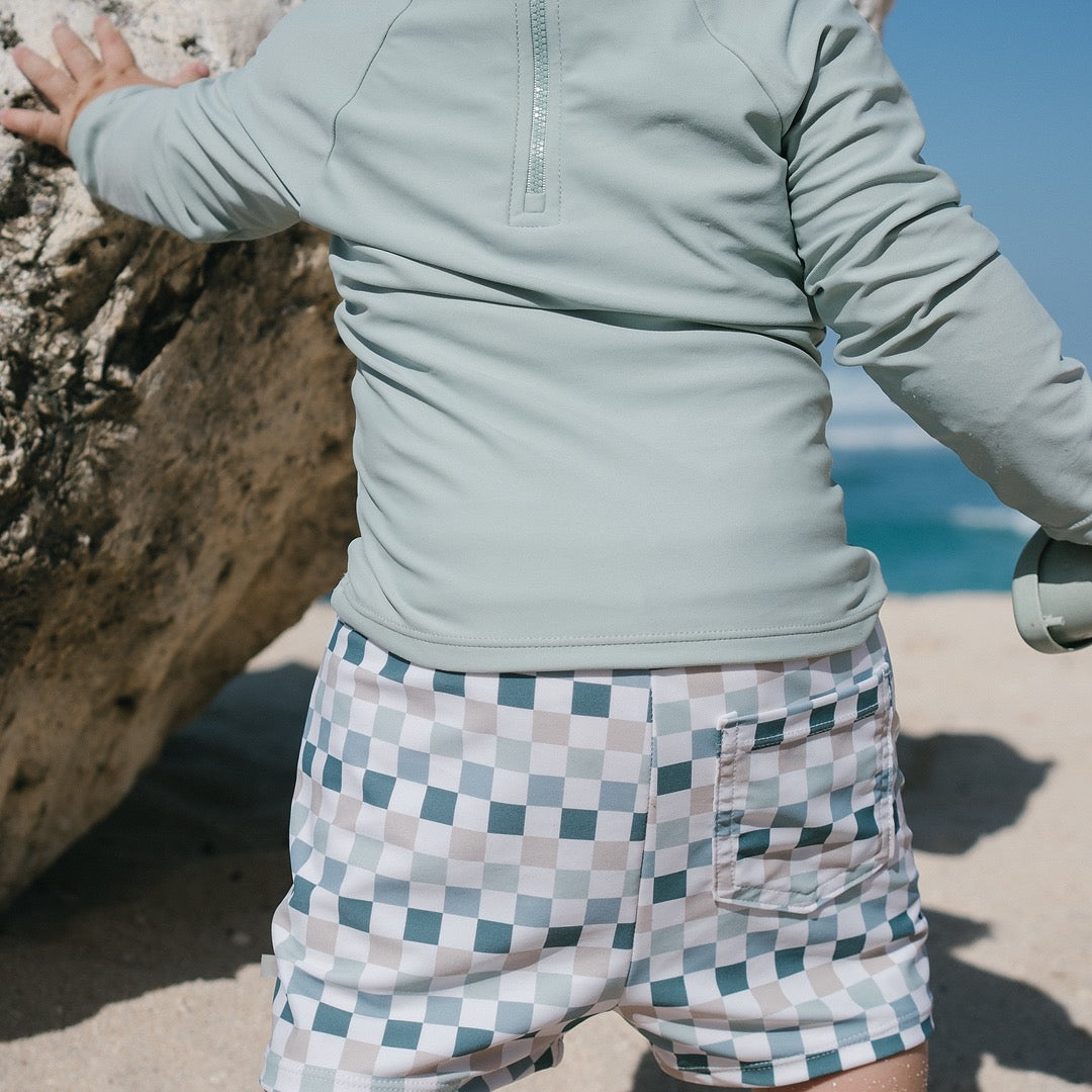 UPF Protected Swimwear - Check & Chill