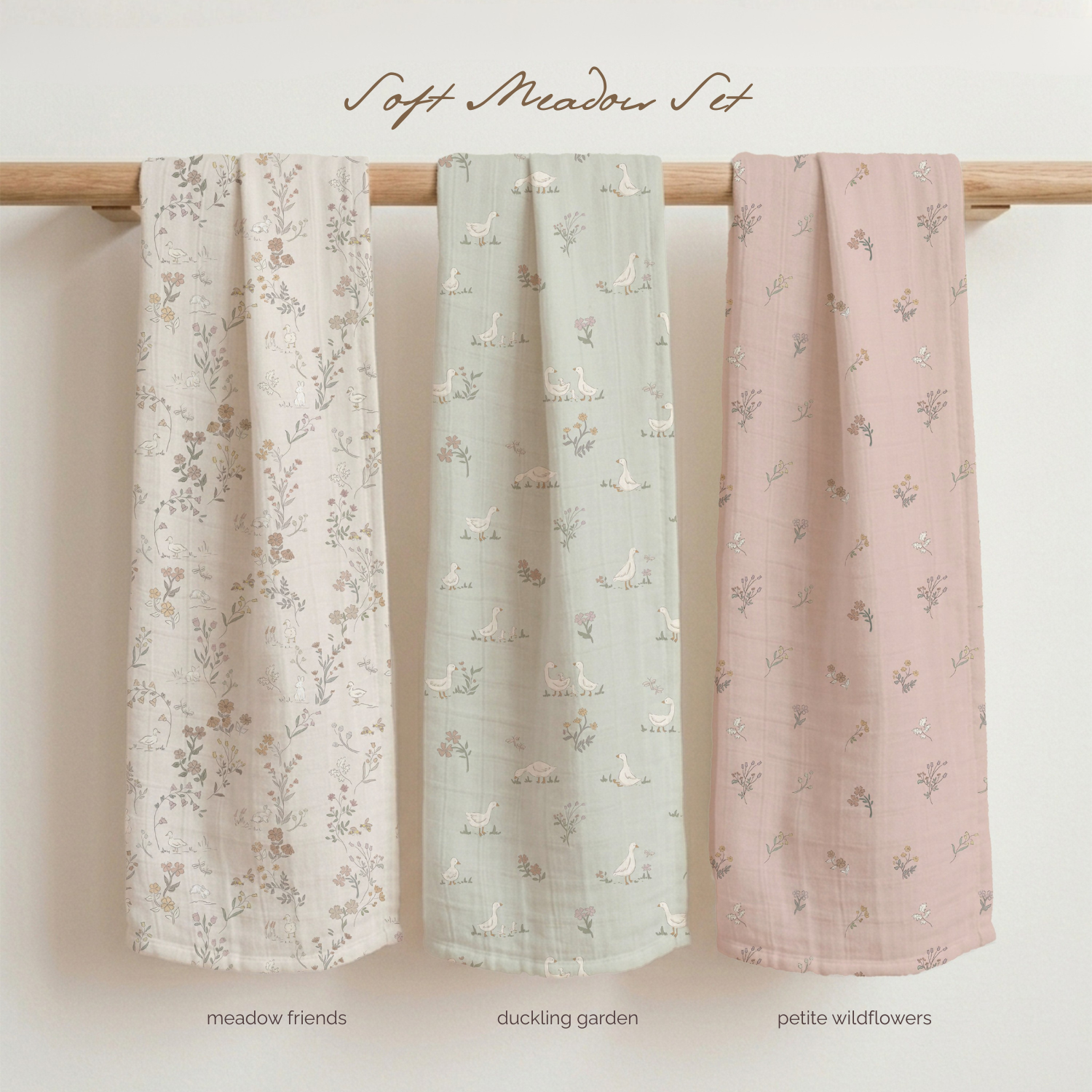 Organic Bamboo Muslin Swaddle