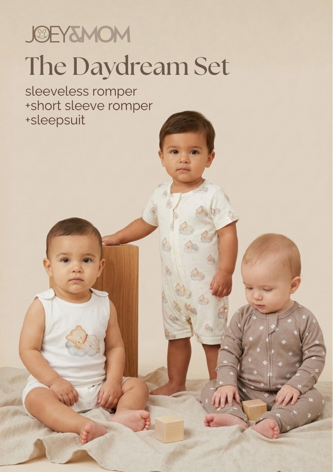 Baby Bamboo Cotton Clothing Set