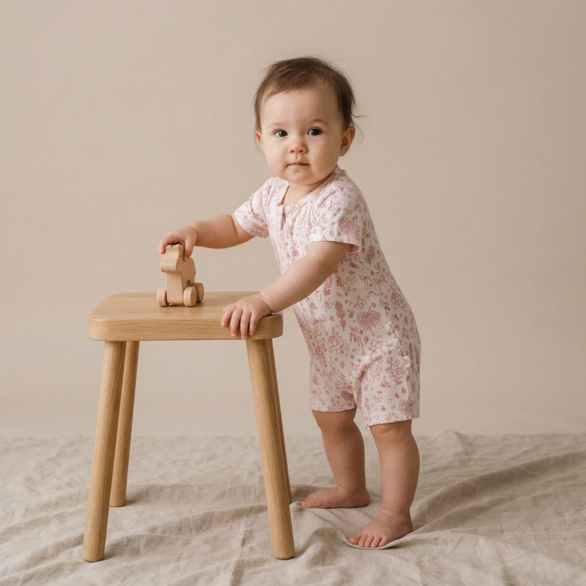 Short Sleeve Rompers