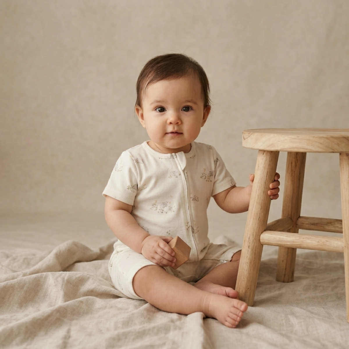 Short Sleeve Rompers