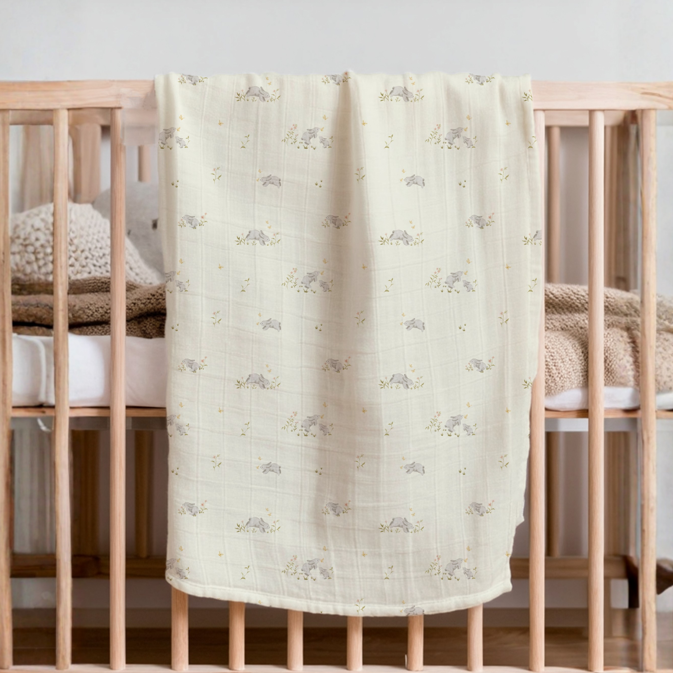 Swaddle - Bunny Friends