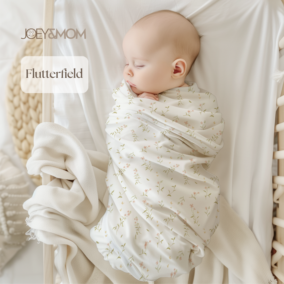 Organic Bamboo Muslin Swaddle Blanket - JOEY & MOM