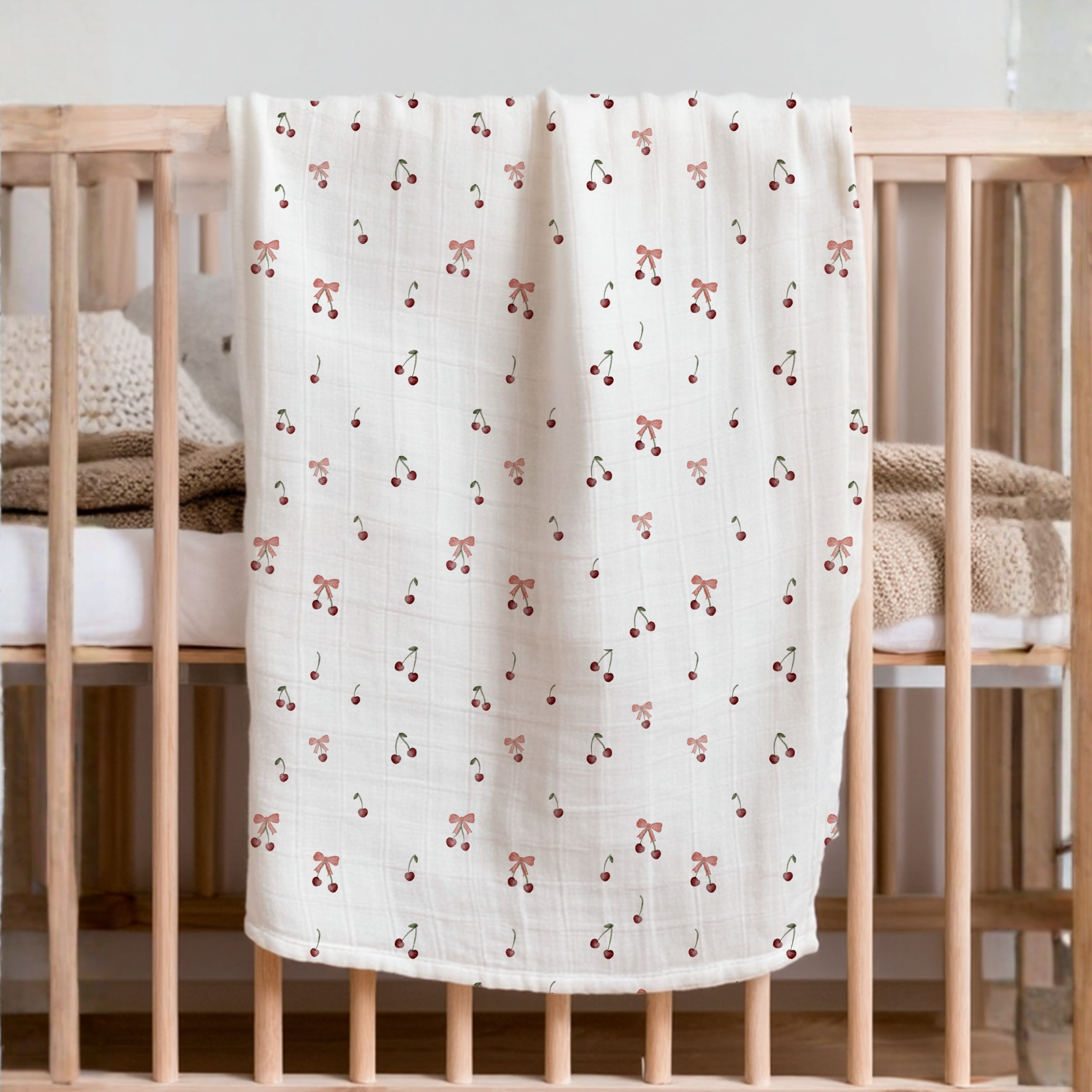Swaddle - Little Cherry