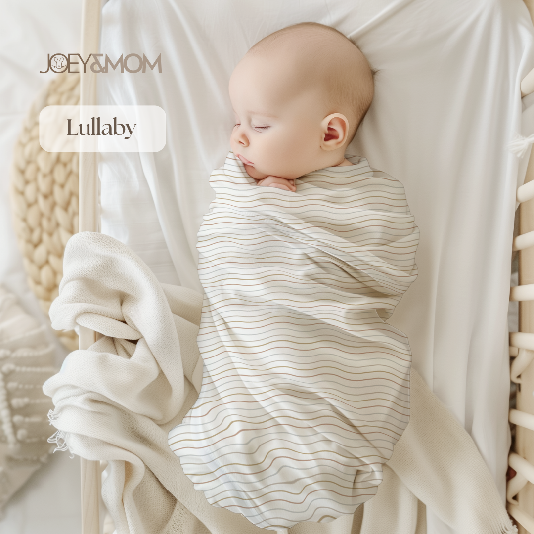 Organic Bamboo Muslin Swaddle Blanket - JOEY & MOM