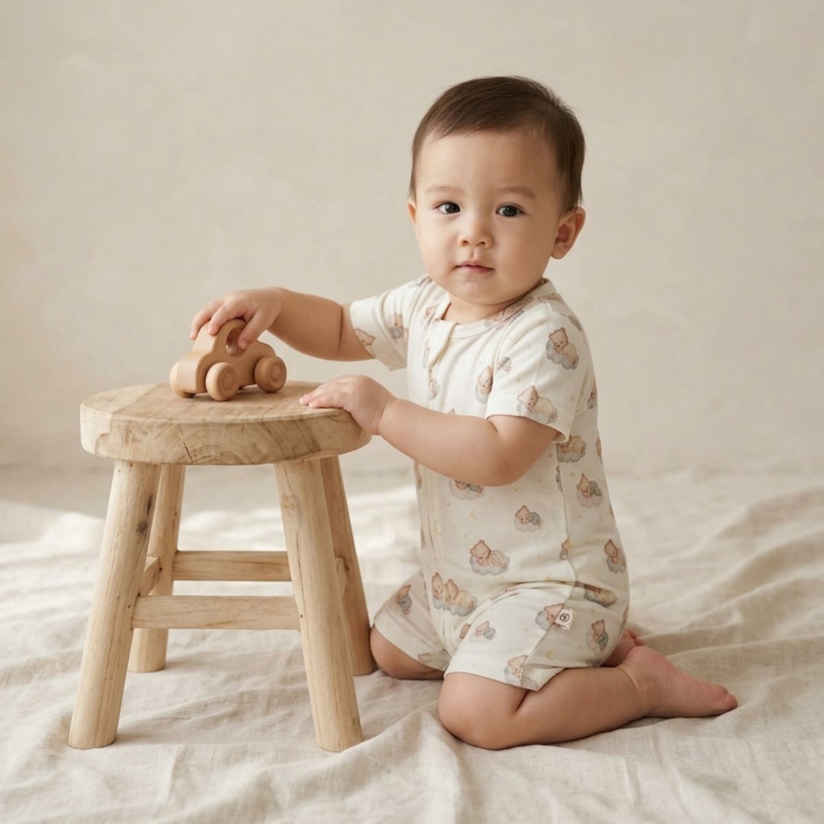 Short Sleeve Rompers