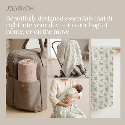 Organic Bamboo Muslin Swaddle