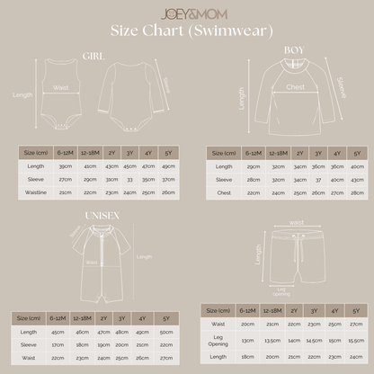 Kids UPF50+ Swimwear | Sun-Safe Baby &amp; Toddler Swimsuit