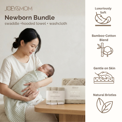 Newborn Essentials Bundle - 3pcs