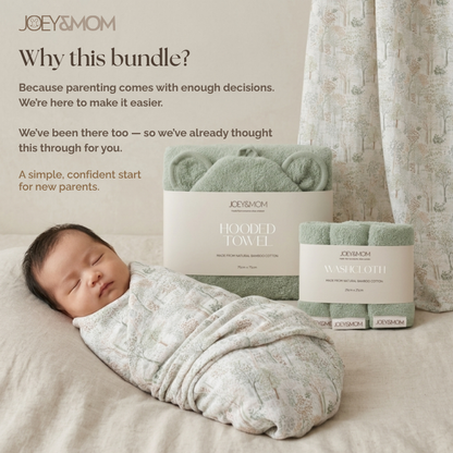 Newborn Essentials Bundle - 3pcs