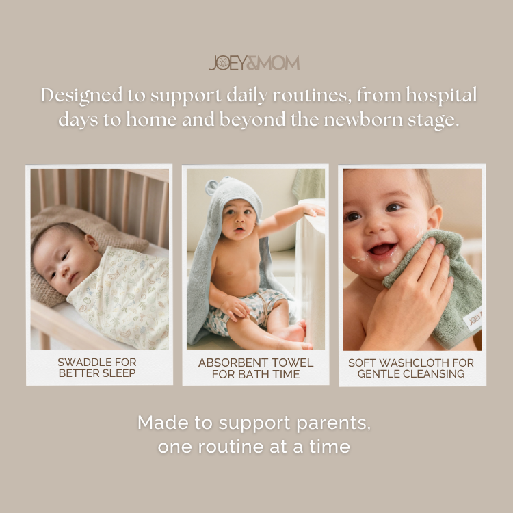 Newborn Essentials Bundle - 3pcs