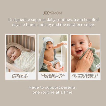 Newborn Essentials Bundle - 3pcs