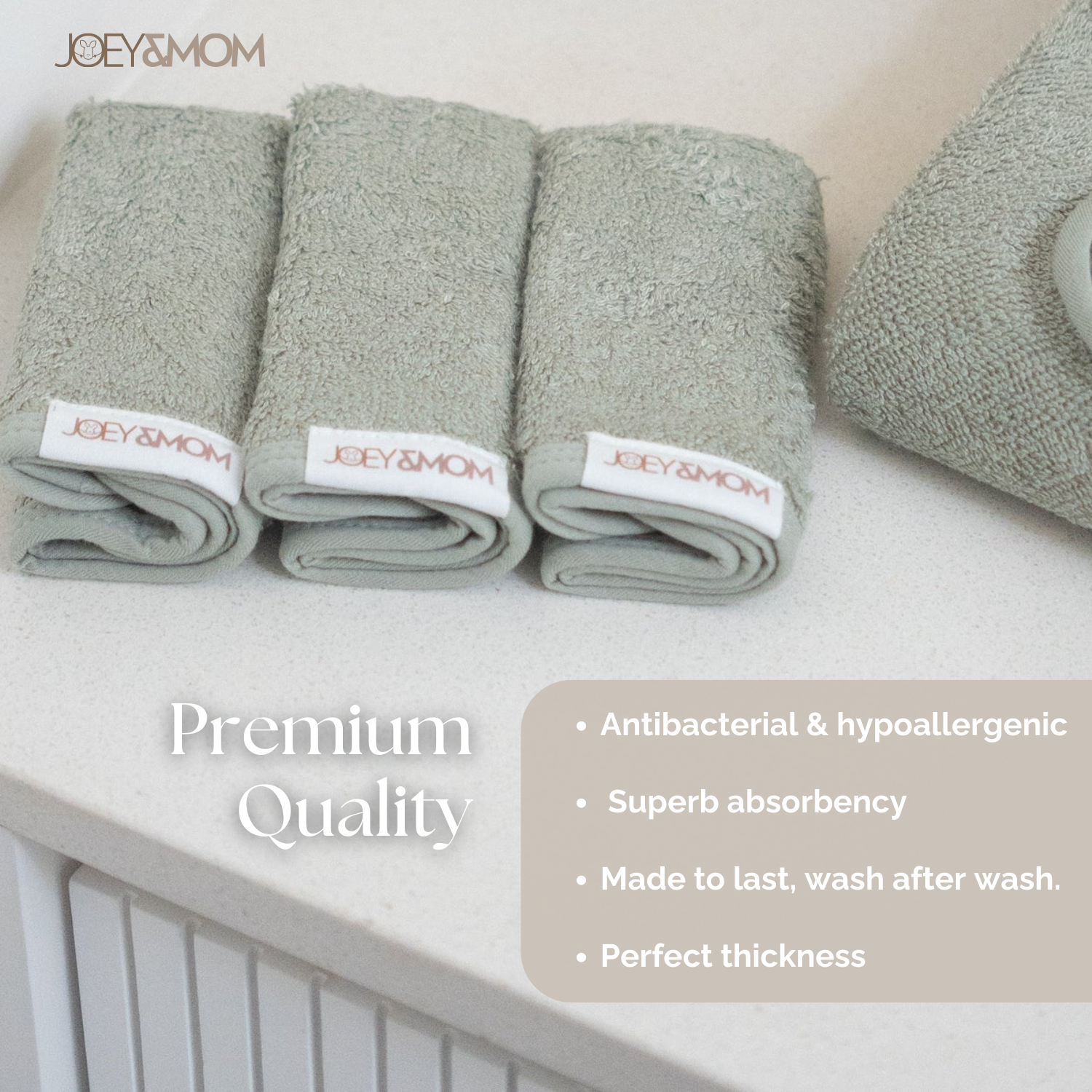 Bamboo-Cotton Baby Washcloth