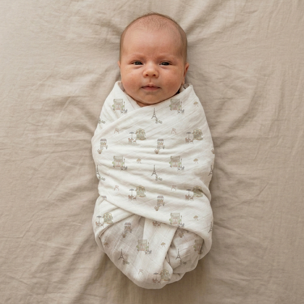 Organic Bamboo Muslin Swaddle