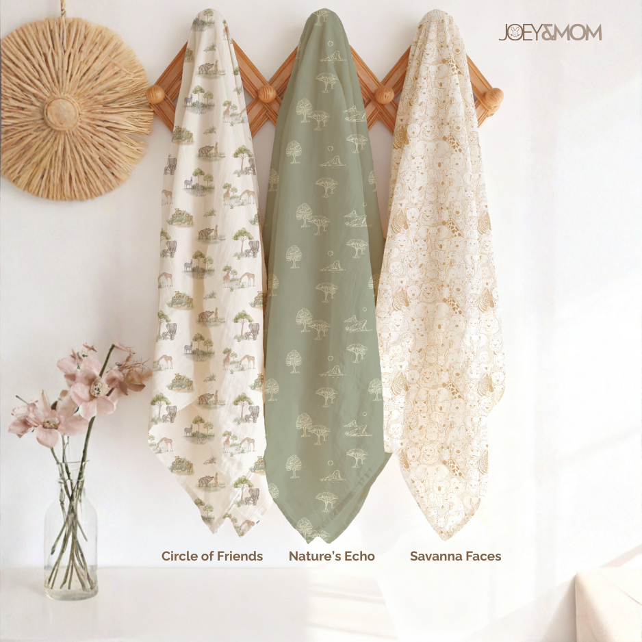 Swaddle - Savanna Faces