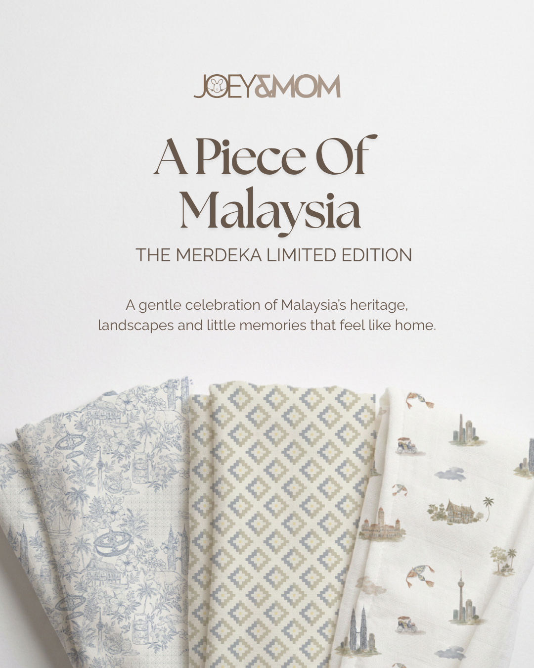 A Piece of Malaysia swaddle set bundle