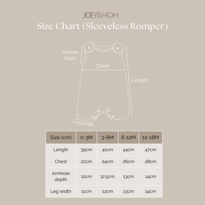 Sleeveless Rompers [New Collection]