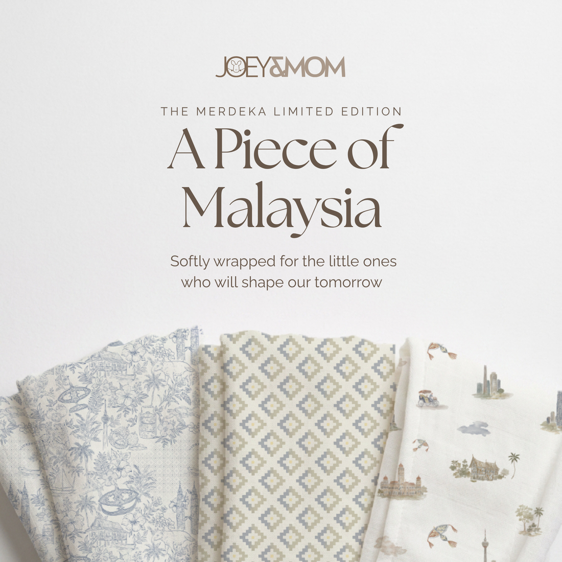 A Piece of Malaysia swaddle set bundle