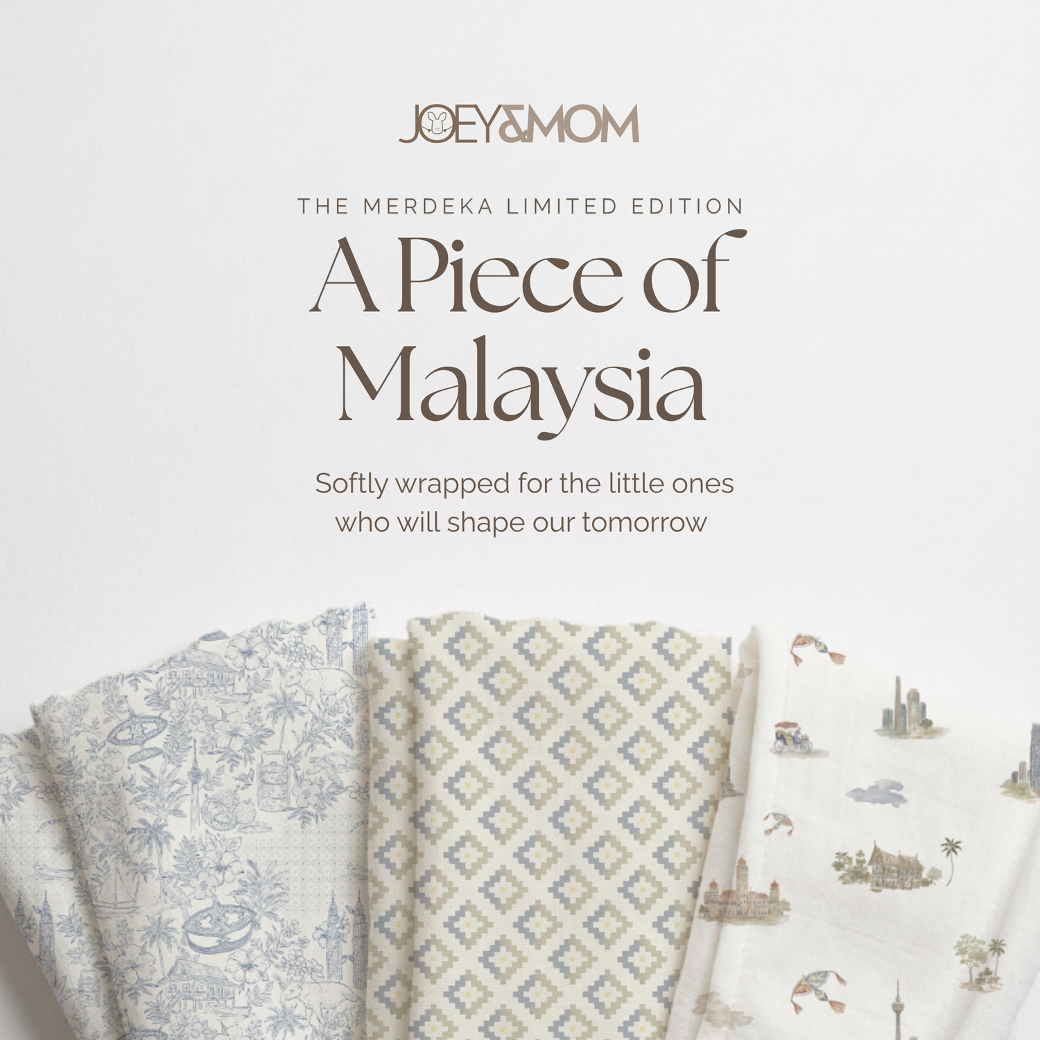 A Piece of Malaysia swaddle set bundle
