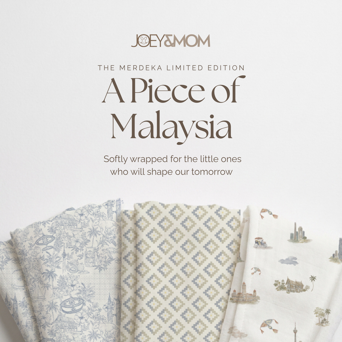 A Piece of Malaysia swaddle set bundle