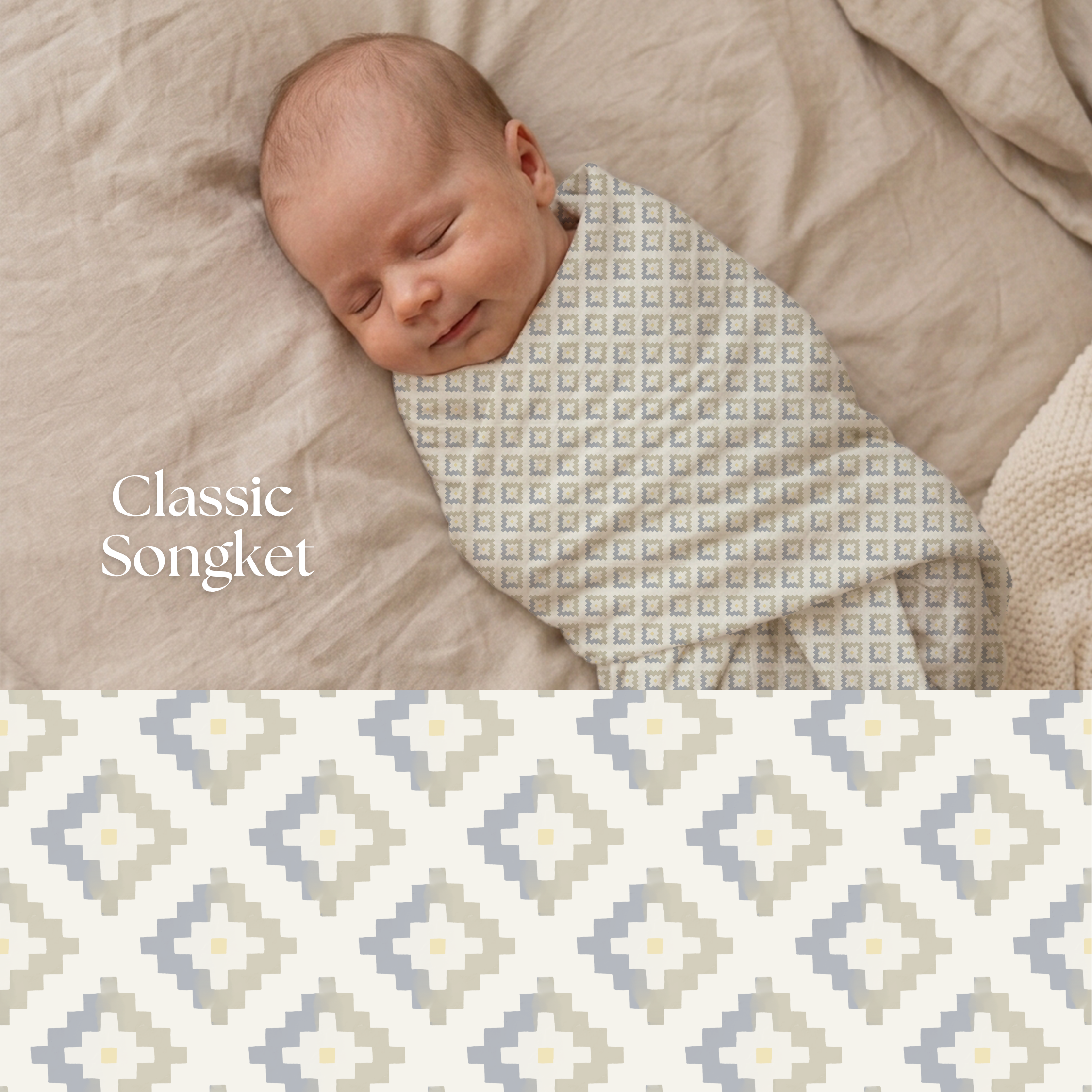 A Piece of Malaysia swaddle set bundle