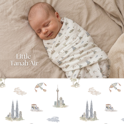 A Piece of Malaysia swaddle set bundle