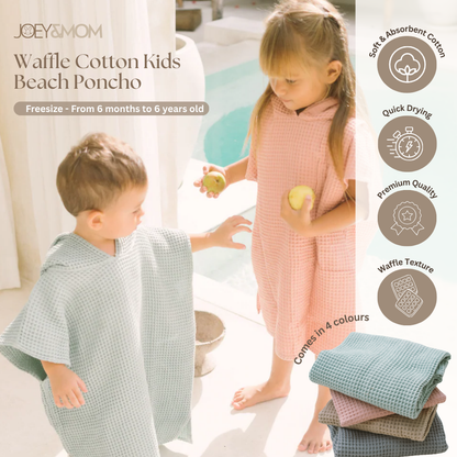 Kids Hooded Poncho Towel