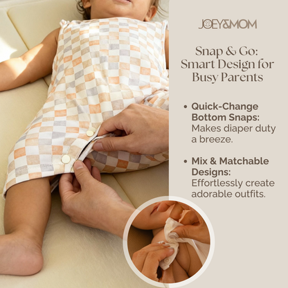 Baby Bamboo Cotton Romper