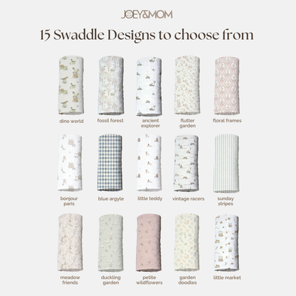 Organic Bamboo Muslin Swaddle